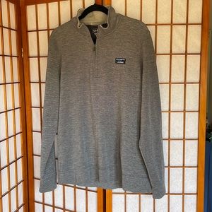 LL Bean quarter zip pull over (men’s medium)